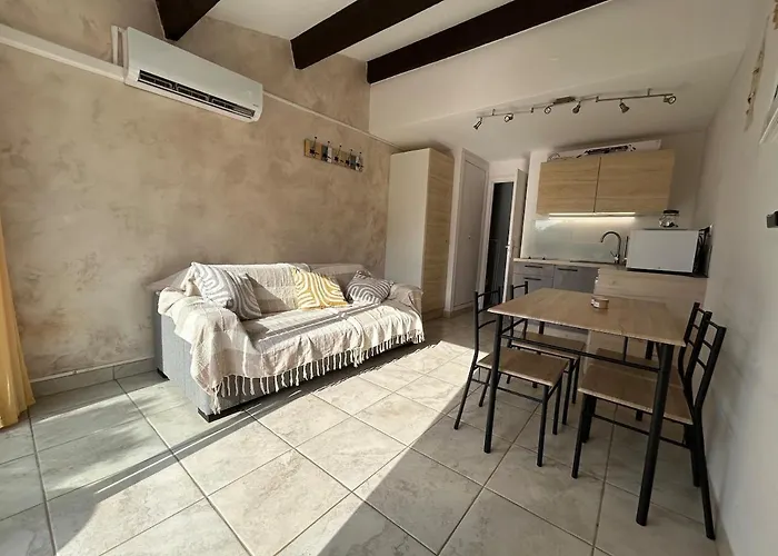 Cap D Roquille Clim 2 Pers Bord De Apartman *